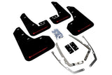 Rally Armor 15-21 VW Golf/GTI/TSI Black UR Mud Flap w/ Red Logo MF37-UR-BLK/RD