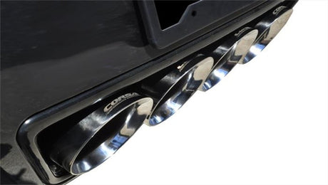 Corsa 2014 Corvette C7 Coupe 6.2L V8 AT/MT 2.75in Valve-Back Dual Rear Exit Polished Sport Exht 14764