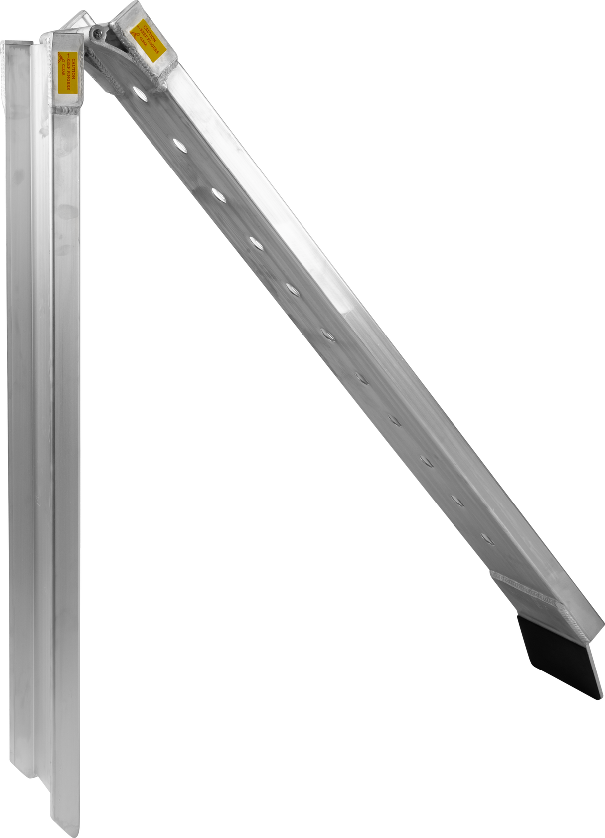 FIRE POWER Folding Aluminum Ramp 7.5 Ft. X 6 In. PR-12