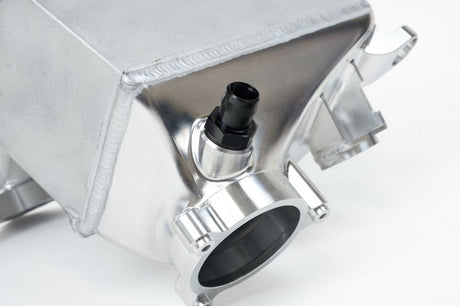 CSF BMW M2/M3/M4 S58 Comp &amp; Non-Comp (G8X) Charge-Air Cooler Manifold - Raw Billet 8233