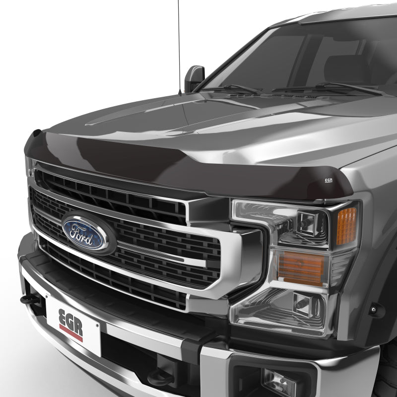 EGR 17+ Ford F-250/F-350 Superguard Hood Shield - Smoke Finish 303911