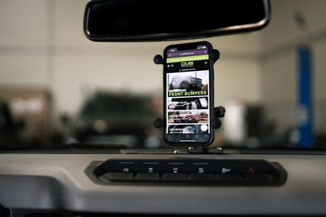 DV8 Offroad 21-23 Ford Bronco Digital Device Dash Mount DMBR-01