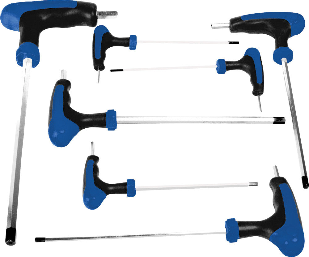 PERFORMANCE TOOL7 Pc Met T-Handle Set HexW1712