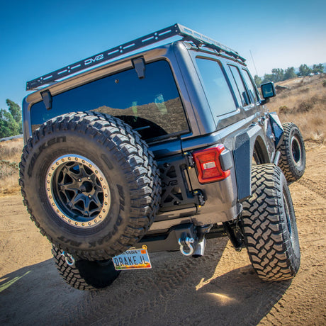 DV8 Offroad 18-21 Jeep Wrangler JL 4-Door Roof Rack RRJL-01