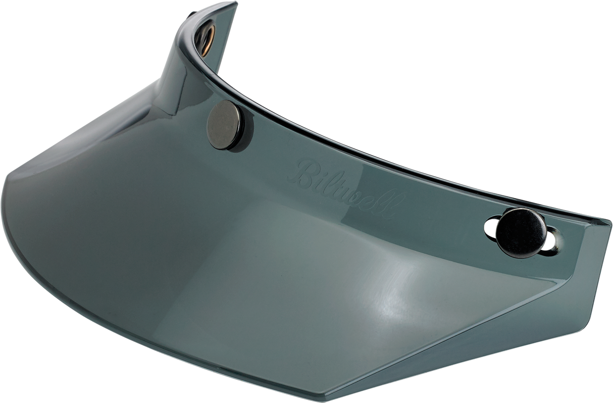 BILTWELL Moto 3-Snap Visor - Smoke 2002-102