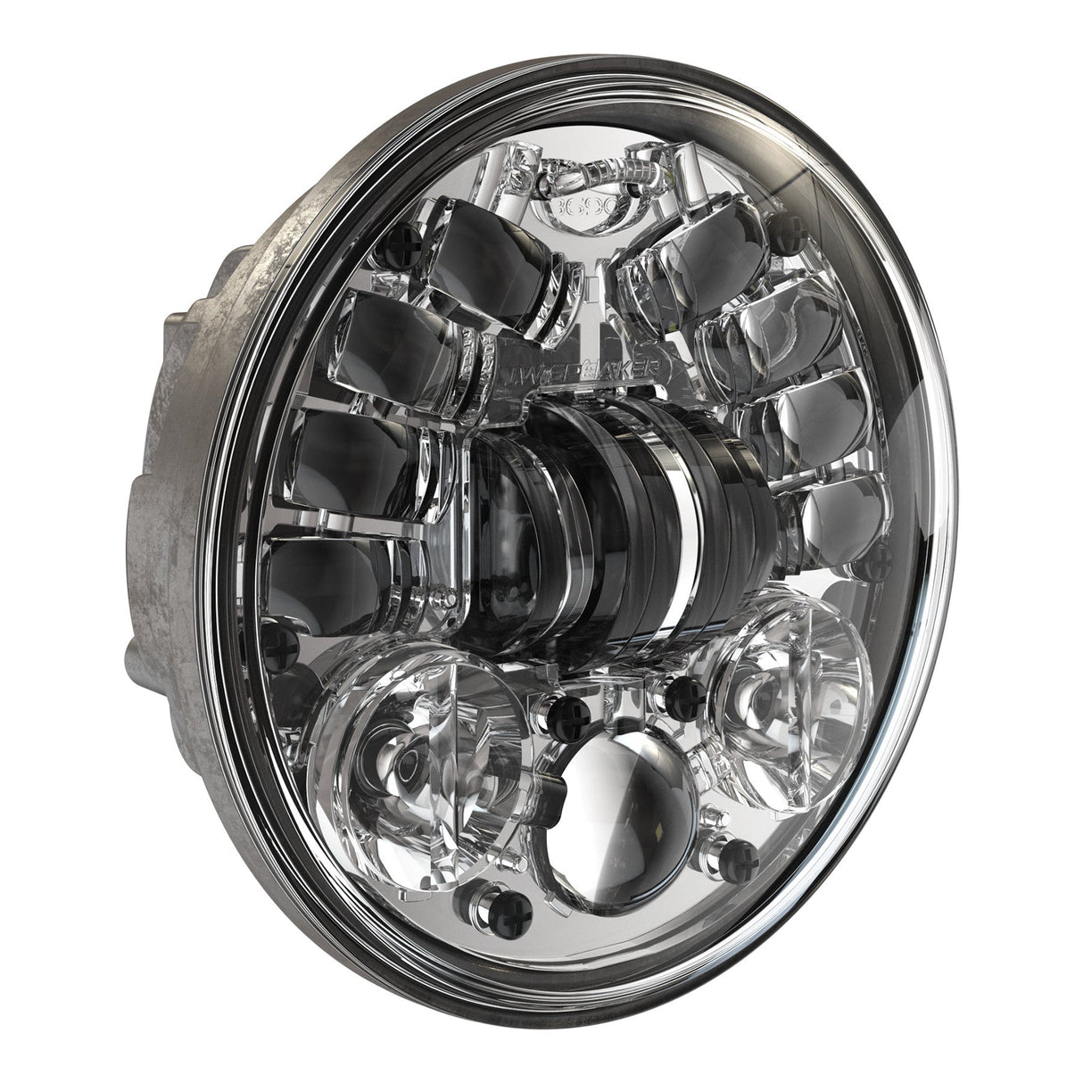 JW SPEAKER8690m Led Headlight 5.75" Chr Bezel551731