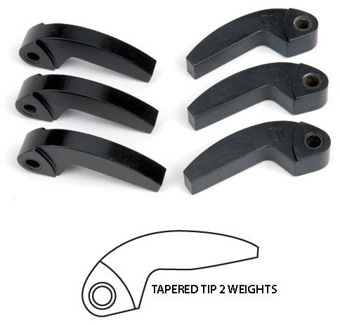 SPEEDWERX Hypershift Tapered Tip 2 Machined Weights 3/Pk 54g K-2