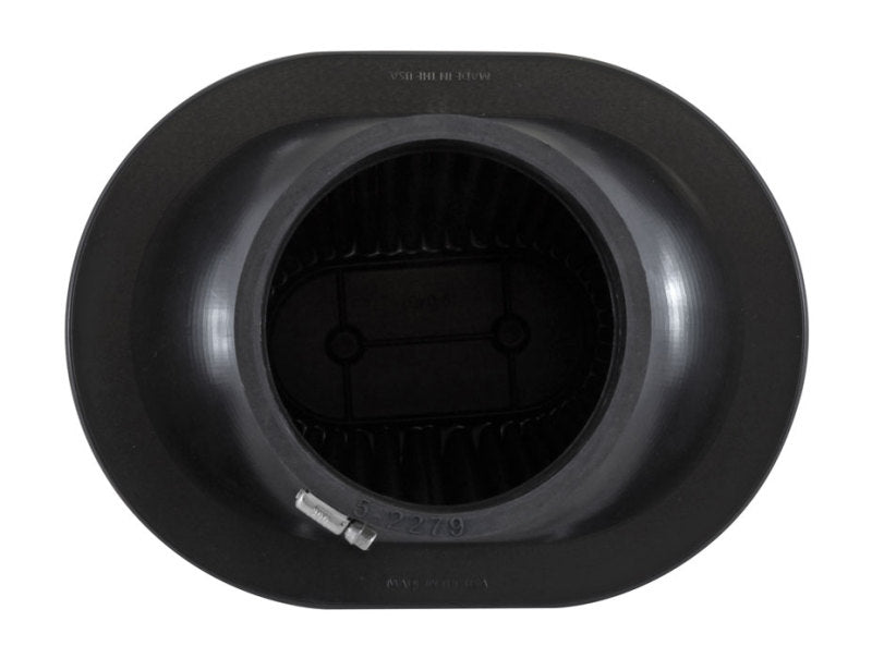 AEM Dryflow Air Filter-Oval Tapered 8in x 10.5in O/S Base / 5in x 7.75in O/S Top / 8in Height 21-2258DK