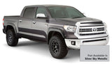 Bushwacker 16-18 Toyota Tundra Fleetside Pocket Style Flares 4pc 66.7/78.7/97.6in Bed - Silver Sky 30918-53