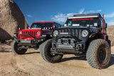 Go Rhino 07-20 Jeep Wrangler JL/JLU/JK/JKU/Gladiator JT Rockline Front Stubby Bumper w/ Overrider 331101T