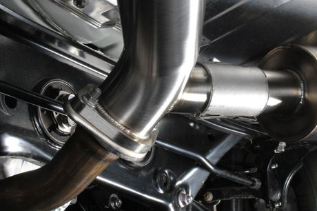 Perrin 2022 BRZ/GR86 Axle Back Exhaust SS (Single Side Exit w/Helmholtz Chamber) PSP-EXT-368BR