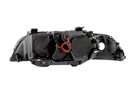 ANZO 1997-2001 BMW 5 Series Projector Headlights w/ Halo Black 121017