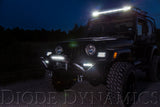 Diode Dynamics 12 In LED Light Bar Single Row Straight Clear Driving (Pair) Stage Series DD5015P