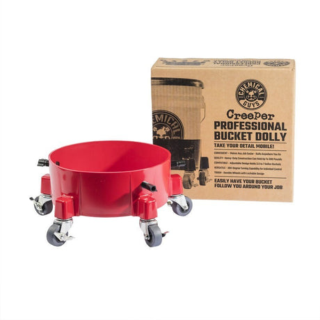 Chemical Guys Creeper Professional Bucket Dolly - Red (P1) ACC1001R