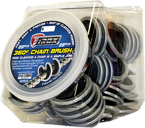 TIROX 360 Deg. Chain Brushes 25/Pk 803514
