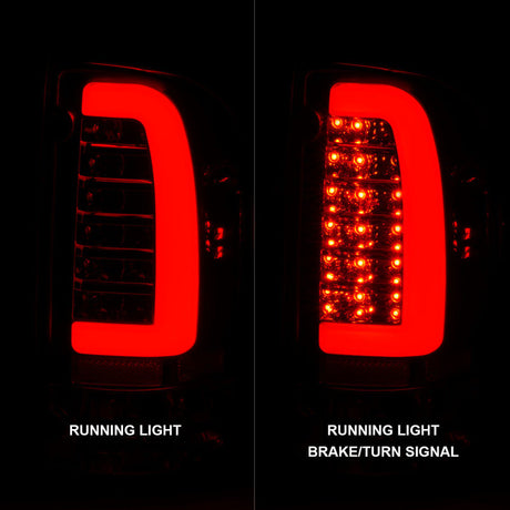 ANZO 95-00 Toyota Tacoma LED Taillights Chrome Housing Clear Lens (Pair) 311355