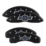 MGP 4 Caliper Covers Engraved Front RAM Engraved Rear RAMHEAD Red finish silver ch 55001SRMHRD