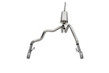 Corsa 22-23 Chevrolet Silverado 1500 Cat-Back Dual Rear Exit with Turn Down Tail Pipes 21239