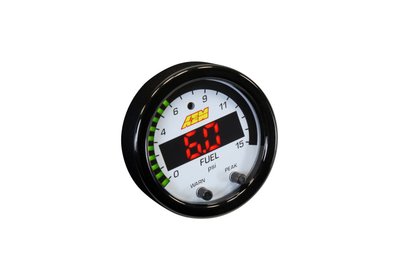 AEM X-Series Pressure 0-15psi Gauge Kit 30-0309