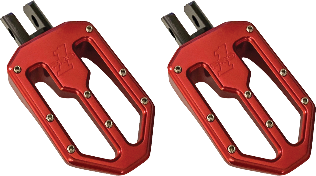 PRO ONE Pro One M8 Peg Moto V2 Red Anodize 500752R