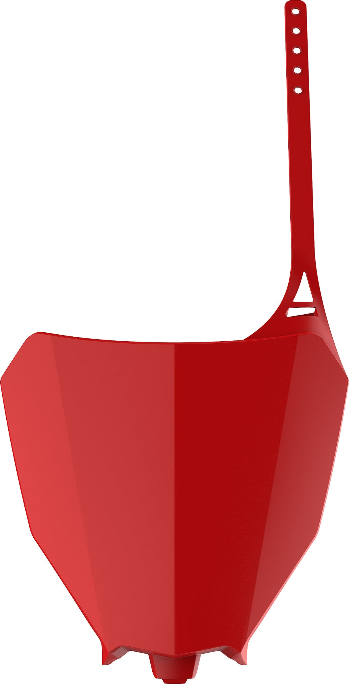 POLISPORT Front Number Plate Red 8667200001