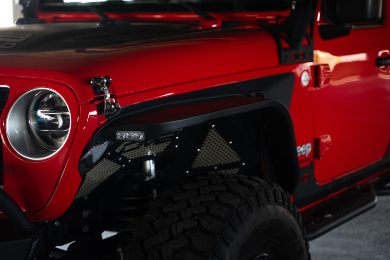 DV8 Offroad 20-23 Jeep Gladiator JT Slim Fender Flares FDGL-07