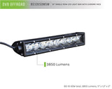 DV8 Offroad SL 8 Slim 10in Light Bar Slim 50W Spot 5W CREE LED - Black BS10E50W5W