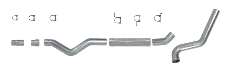 Diamond Eye KIT 5in CB MFLR RPLCMENT PIPE SGL AL: 2006-2007.5 CHEVY 6.6L 2500/3500 K5126A-RP