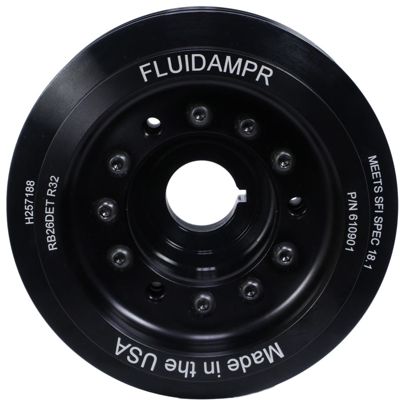 Fluidampr Nissan RB26DET Phase-1 BNR32 GT-R Steel Internally Balanced Damper 610901