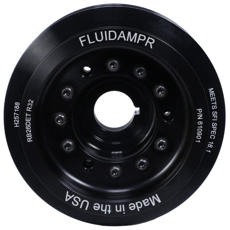 Fluidampr Nissan RB26DET Phase-1 BNR32 GT-R Steel Internally Balanced Damper 610901