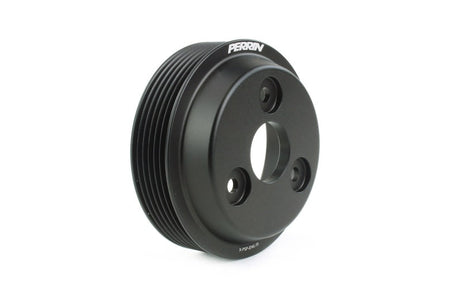 Perrin 15-21 Subaru WRX Lightweight Water Pump Pulley - Black PSP-ENG-111BK