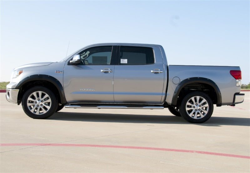 Lund 07-13 Toyota Tundra RX-Rivet Style Smooth Elite Series Fender Flares - Black (4 Pc.) RX602S