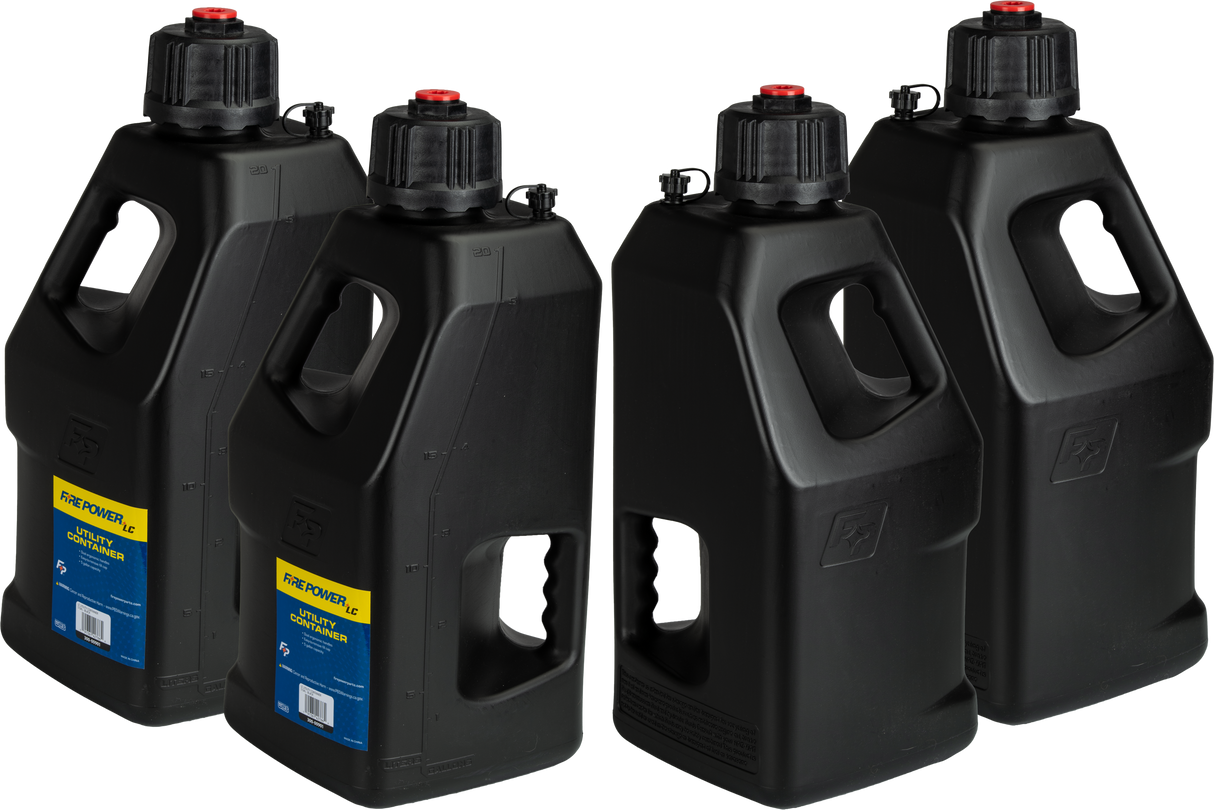 FIRE POWER Lc Utility Container 5 Gal - Black 300-00901