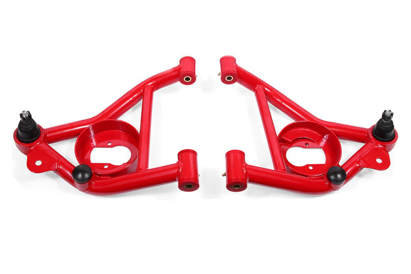 BMR 78-87 G-Body Non-Adj. Lower A-Arms (Polyurethane) - Red AA011R