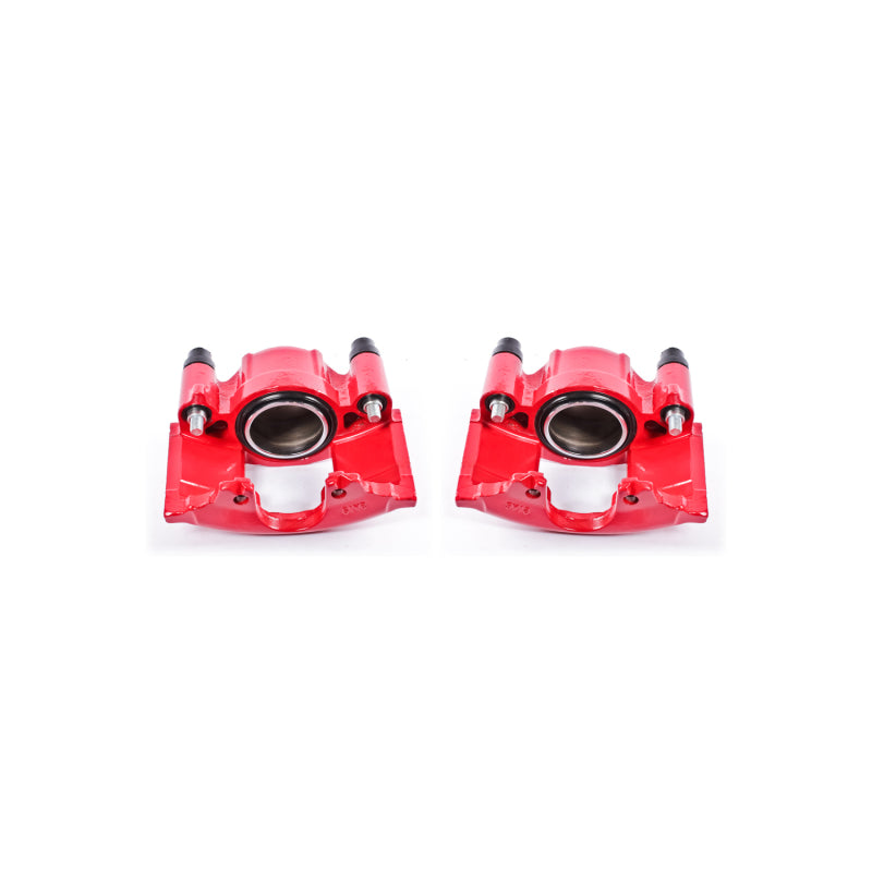Power Stop 90-93 Cadillac Commercial Chassis Front Red Calipers w/o Brackets - Pair S4299