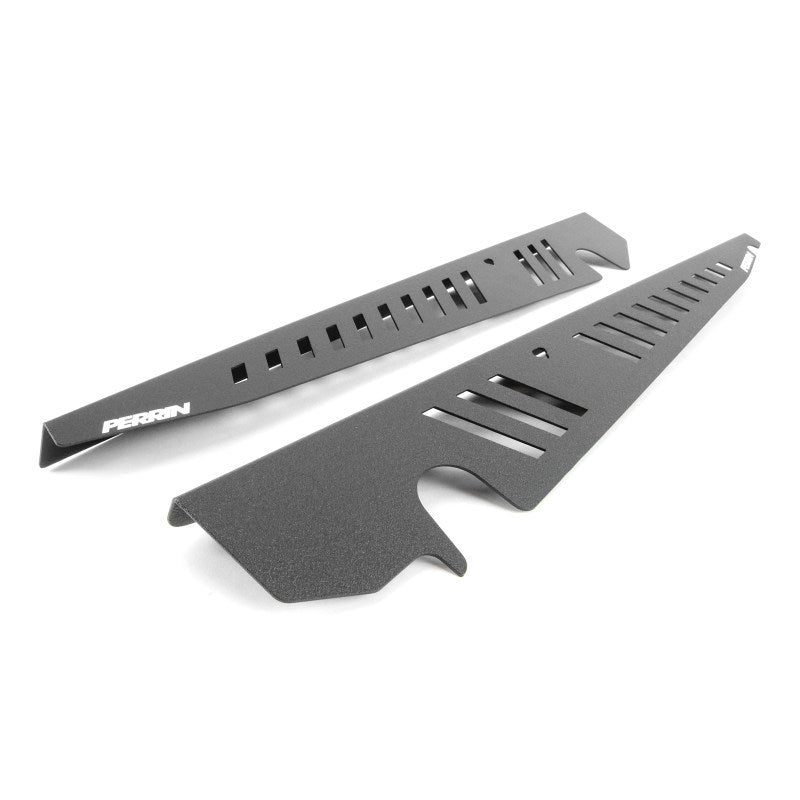 Perrin 2015+ Subaru WRX/STI Fender Shroud Set - Black PSP-ENG-550BK