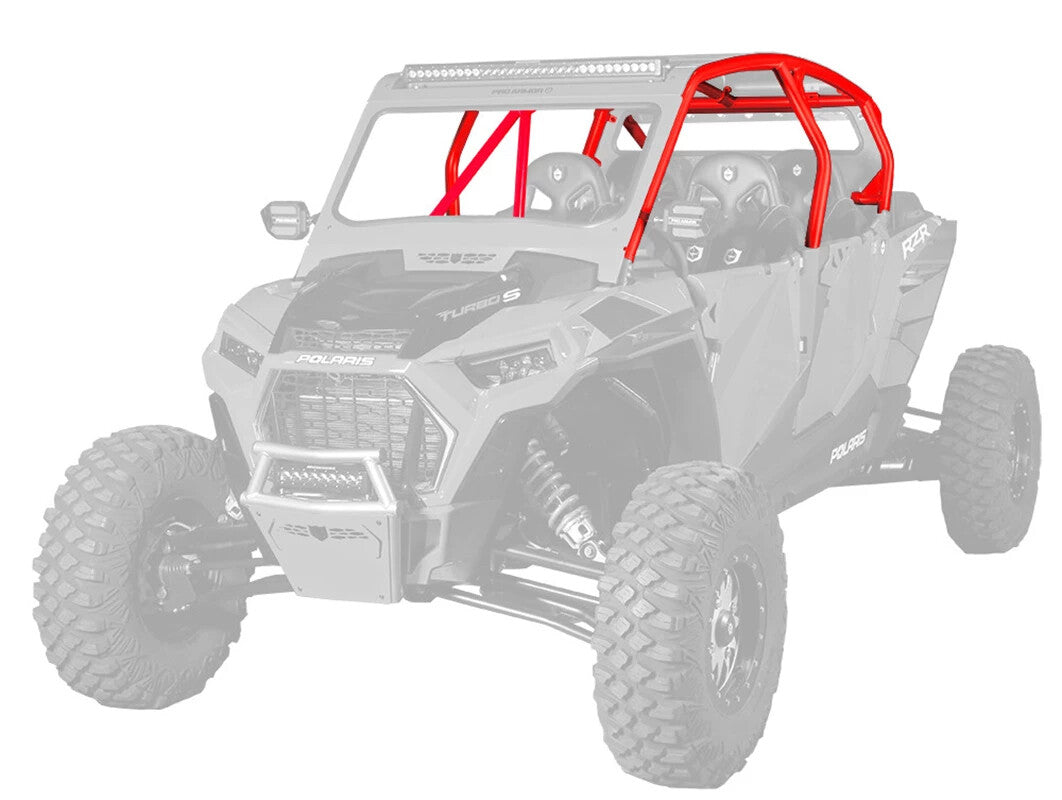 PRO ARMOR Cab Only Cage W/V Intrusion Red P188C048RD