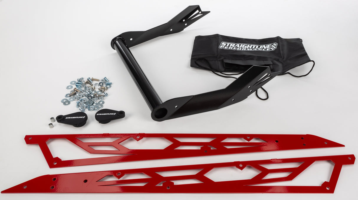 STRAIGHTLINE Hide 'n' Go Rear Bumper Red Pol 182-114-RED