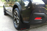 Rally Armor 13-17 Subaru XV Crosstrek Red Mud Flap w/ White Logo MF26-UR-RD/WH