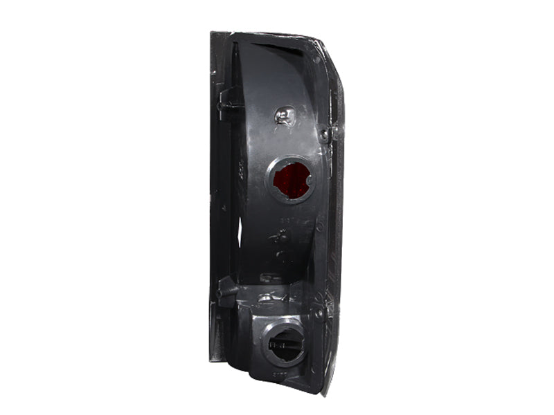 ANZO 1989-1996 Ford F-150 Taillights Black 211062