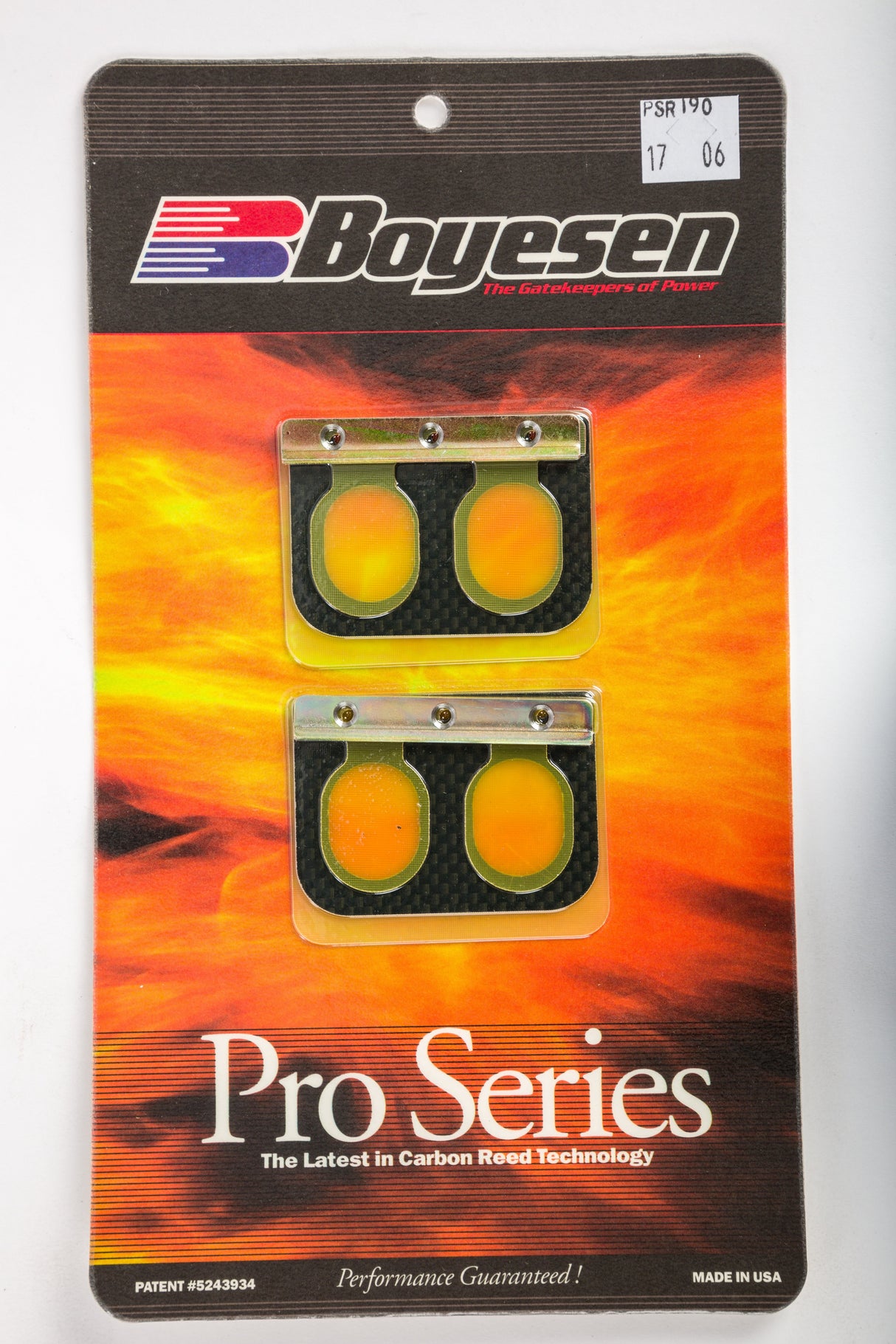 BOYESEN Motorcycle Pro Reeds PSR-190