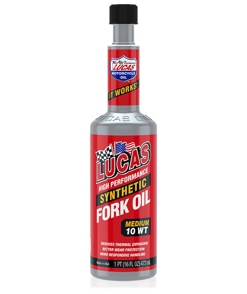 LUCASSynthetic Fork Oil 10wt 16oz10772