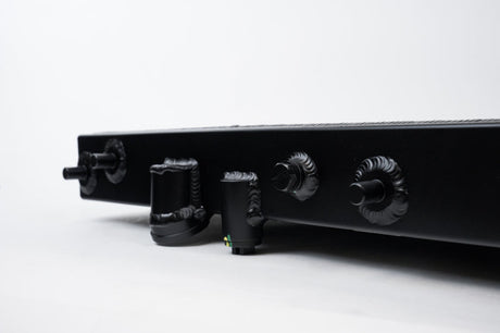 CSF 92-00 Honda Civic w/K-Swap V3 Radiator - Black Finish 2850KB