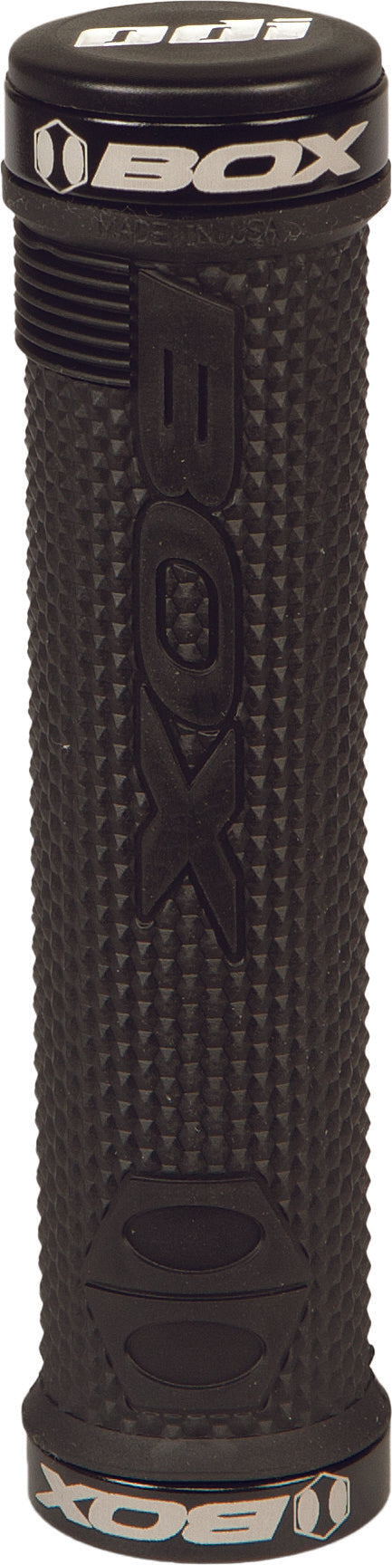 BOX Hex Lock-On Grips Black/Black BX-HG17BKHEX-BK