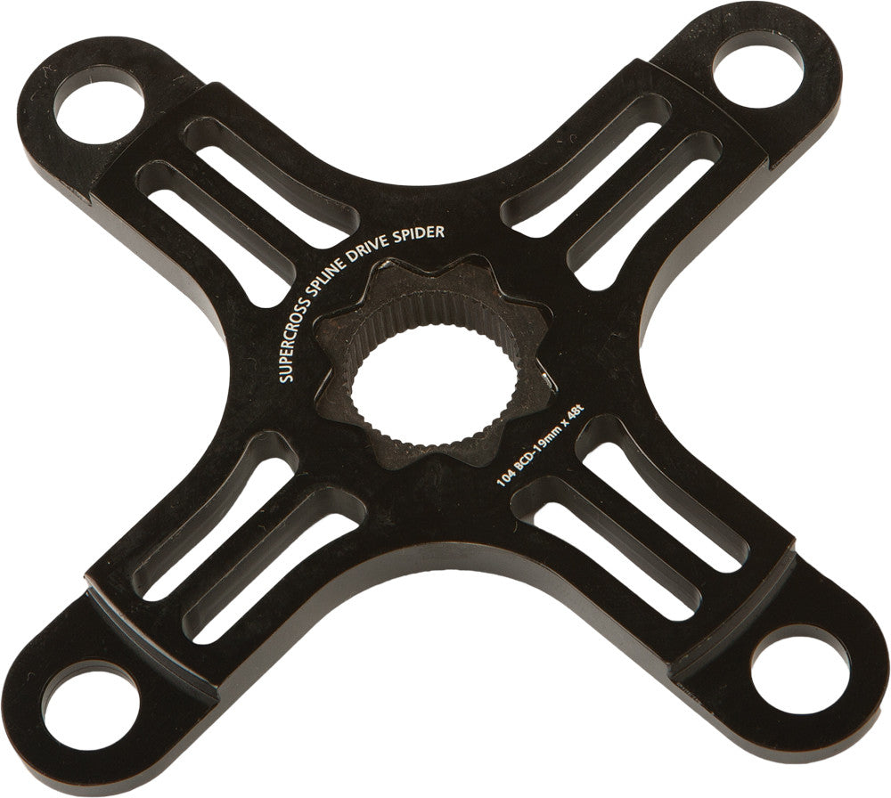 SPEEDLINE 4-Bolt Spider (Black) SL-104-SPK