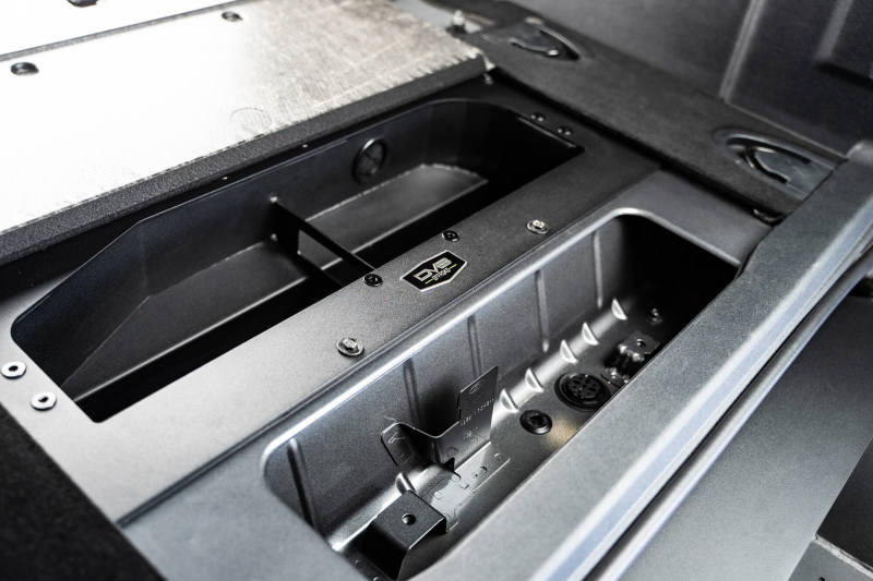 DV8 Offroad 21-23 Ford Bronco (Exc. Bronco Raptor) Air Compressor Mount & Storage Box CMBR-01