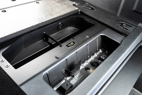 DV8 Offroad 21-23 Ford Bronco (Exc. Bronco Raptor) Air Compressor Mount & Storage Box CMBR-01