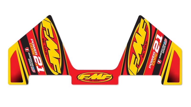 FMF Racing Powercore 2.1 Mylar Decal Replacement 014826