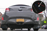 Rally Armor 12-13 Hyundai Veloster UR Black Mud Flap w/ Blue Logo MF24-UR-BLK/BL