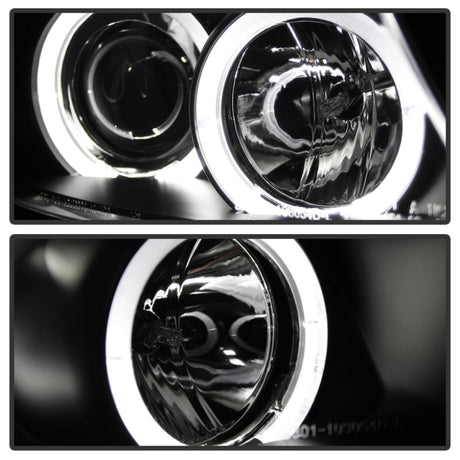Spyder BMW E90 3-Series 06-08 Projector LED Halo Amber Reflctr Rplc Bulb Blk PRO-YD-BMWE9005-AM-BK 5009005
